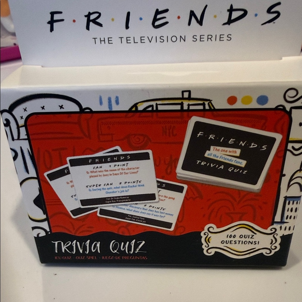 Friends Trivia Quiz Game